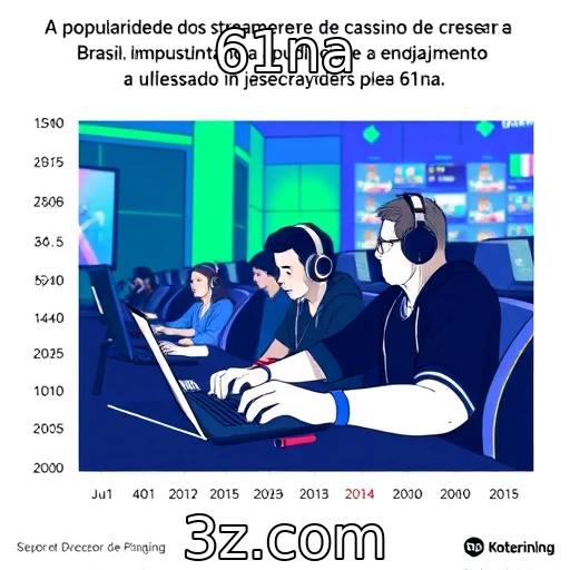 Aumento da popularidade de streamers de cassino no Brasil